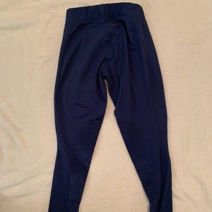 Blue Kerrits riding tights